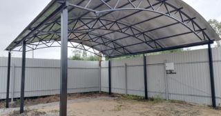Арочные навесы из металлопрофиля Балахна, цена от 3426 руб.