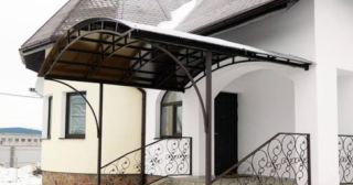Навесы из металла над крыльцом Балахна, цена от 1892 руб.