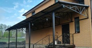 Навесы из профнастила над крыльцом Балахна, цена от 1790 руб.